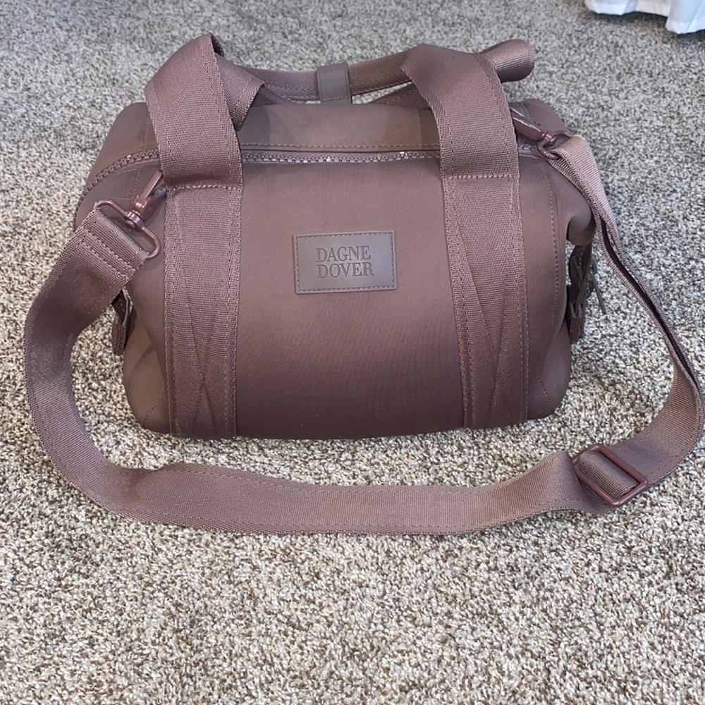 Dagne Dover London Small Neoprene Carryall Duffle Bag